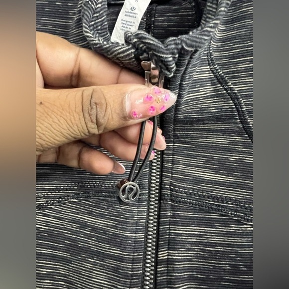 LULULEMON Forme Luon Full Zip Jacket women's size 6 - Picture 8 of 9